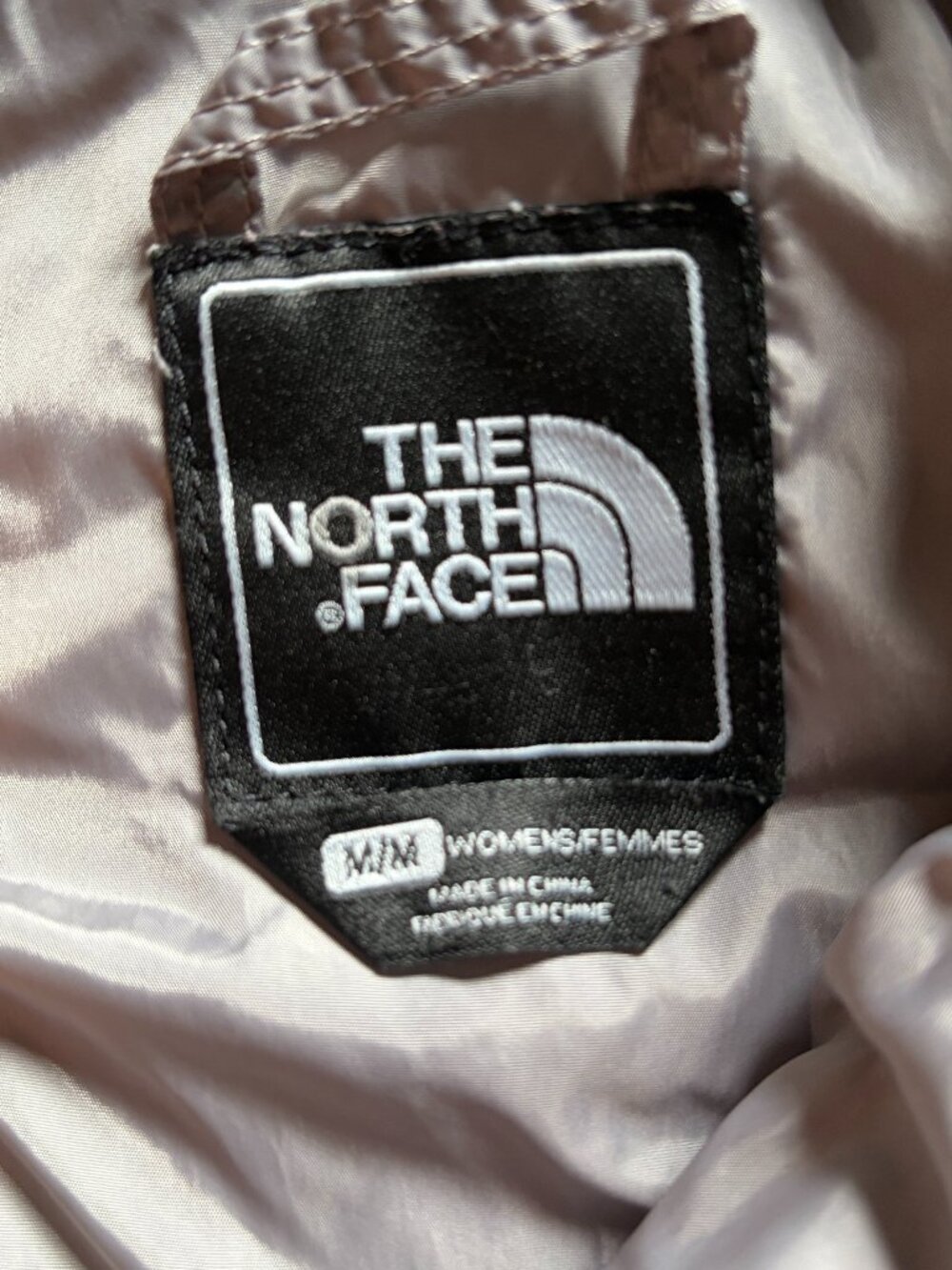 The North Face quilted mid-layer insulation jacket Size Medium Gray - Picture 5 of 8